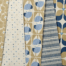 Mod bloom in navy and brown